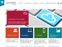 Tablet Screenshot of lennken.com